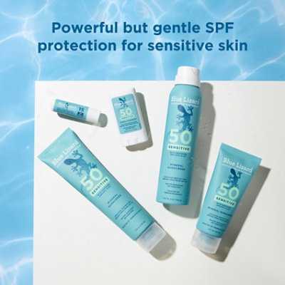 Blue Lizard SPF 50 Sensitive Sunscreen - 3 Oz - Image 7