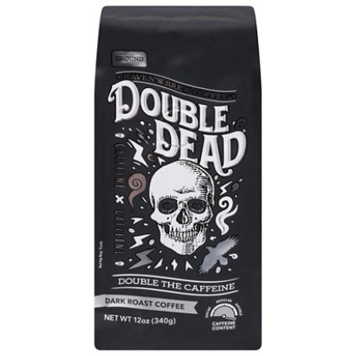 Raven Brew Double Dead Ground Coffee - 12 Oz - Image 2