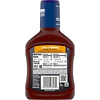 Kraft Hint of Honey Barbecue Sauce with 25% Less Sugar Bottle - 17.5 Oz - Image 2