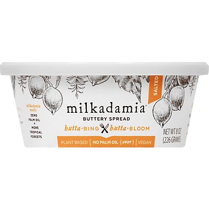 Milkadamia Butter Salted Spread - 8 Oz - Image 2
