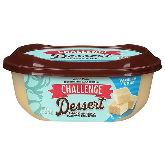 Challenge Butter Dessert Vanilla Fudge Snack Spread - 6.5 Oz