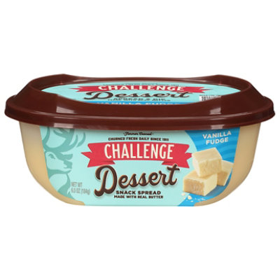 Challenge Butter Dessert Vanilla Fudge Snack Spread - 6.5 Oz