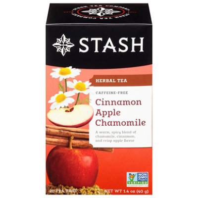Stash Cinnamon Apple Chamomile Tea 20ct Bags - 20 Count - Image 2