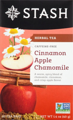 Stash Cinnamon Apple Chamomile Tea 20ct Bags - 20 Count - Image 2