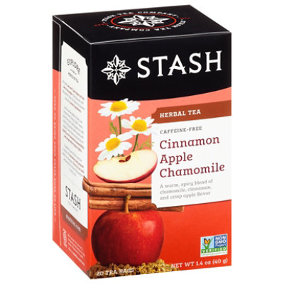 Stash Cinnamon Apple Chamomile Tea 20ct Bags - 20 Count - Image 1