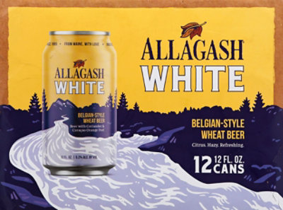 Allagash White In Cans - 12-12 Fl. Oz. - Image 4