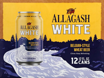 Allagash White In Cans - 12-12 Fl. Oz. - Image 2