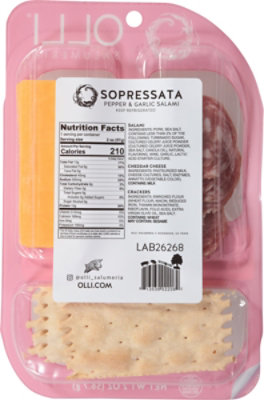 Olli Sopressata Cheddar Cracker Snack Tray - 2 Oz - Image 6