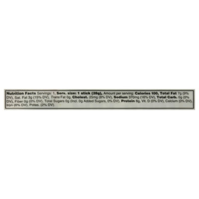 Chefs Cut Jerky Stick Zero Sugar - 1 Oz - Image 4