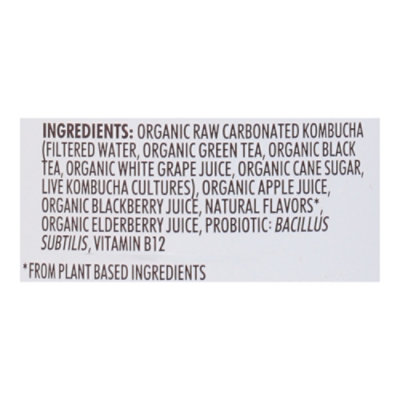 Humm Kombucha Organic Blackberry - 14 Fl. Oz. - Image 5