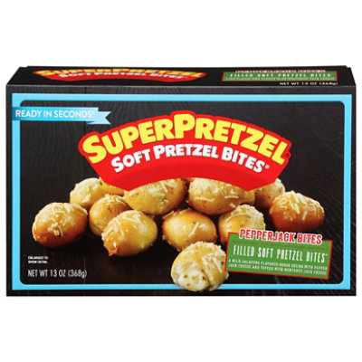 Soft Pretzel Pepper Jack Cheese Bites - 13 Oz