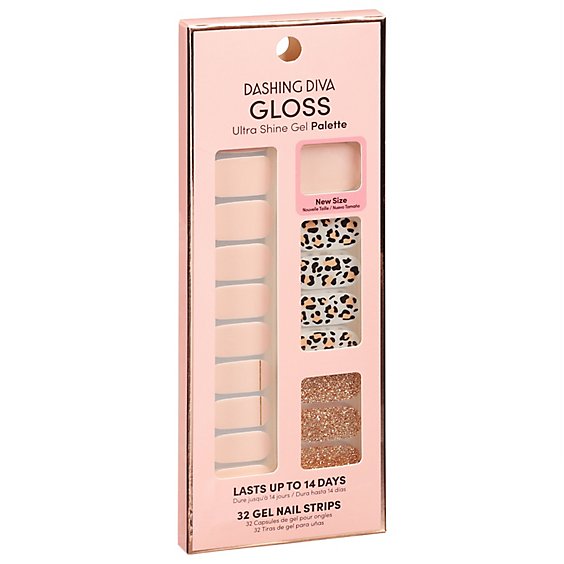 Gs18 Gloss Gel Strip Cheetah-Licious - Each