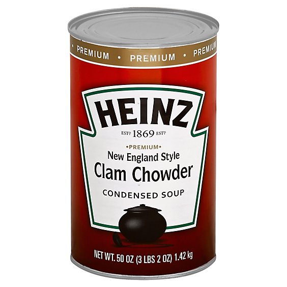 Heinz Great American Ne Clam Chowder - 50 Oz