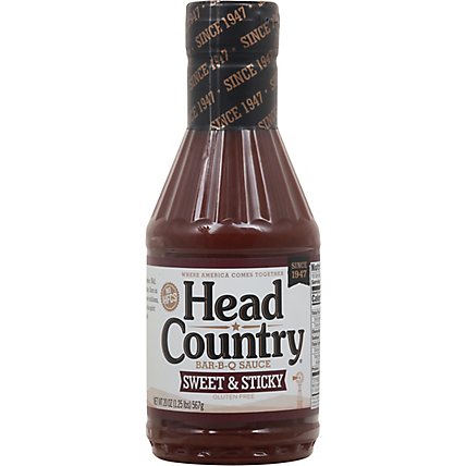 Head Country Sweet & Sticky Bbq Sauce - 20 Fl. Oz. - Image 2