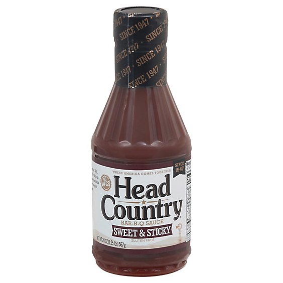 Head Country Sweet & Sticky Bbq Sauce - 20 Fl. Oz.