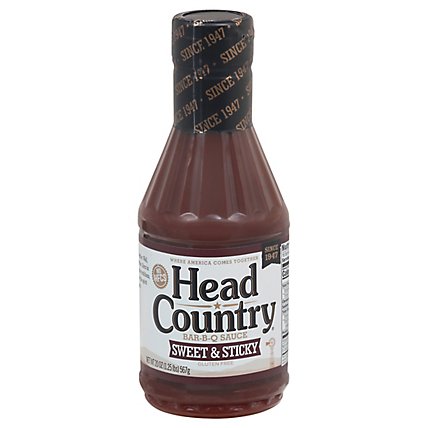 Head Country Sweet & Sticky Bbq Sauce - 20 Fl. Oz. - Image 1
