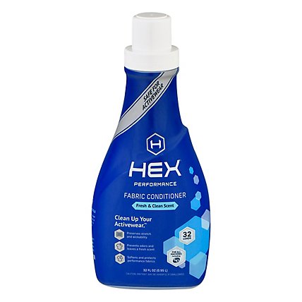 Hex Performance Fresh & Clean Fabric Conditioner - 32 Fl. Oz. - Image 1