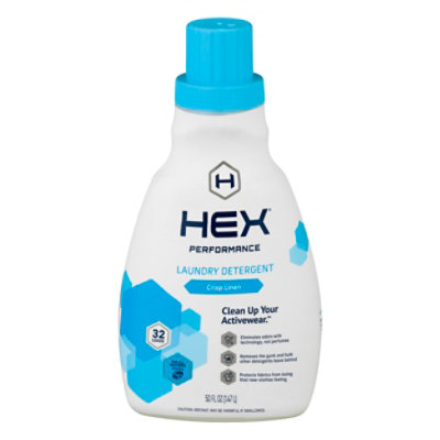 Hex Performance Crisp Linen Liquid Laundry Detergent - 50 Fl. Oz. - Image 3