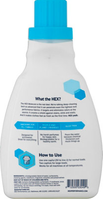 Hex Performance Crisp Linen Liquid Laundry Detergent - 50 Fl. Oz. - Image 5