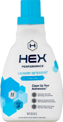 Hex Performance Crisp Linen Liquid Laundry Detergent - 50 Fl. Oz. - Image 2