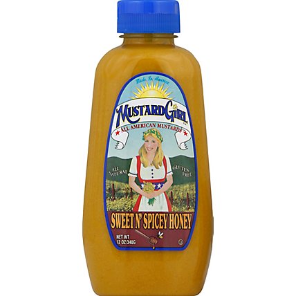 Mustard Girl Mustard Hny Swt&Spcy Gf - 12 Oz - Image 2