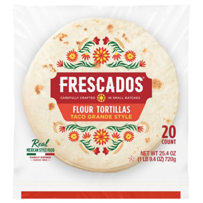 Frescados Taco Grande Flour Tortilla 20ct 25.4 Oz Safeway