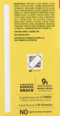 belVita Biscuits Soft Filled Nut Butter Brown Sugar & Almond Butter Creme - 5-1.76 Oz - Image 5