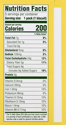 belVita Biscuits Soft Filled Nut Butter Brown Sugar & Almond Butter Creme - 5-1.76 Oz - Image 3