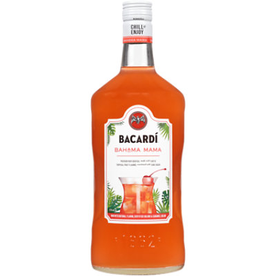 Bacardi Bahama Mama Gluten Free Premium Rum Cocktail - 1.75 Liter