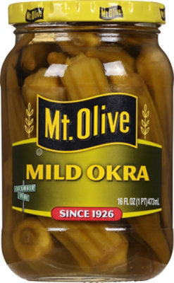 Mt Olive Mild Okra - 16 Fl. Oz. - Image 1