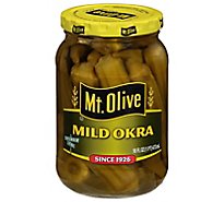 Mt Olive Mild Okra - 16 Fl. Oz.
