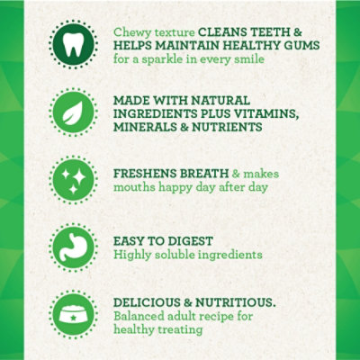 Greenies Original Regular Natural Dog Dental Care Chews Oral Health Dog Treats 6 Count - 6 Oz - Image 5