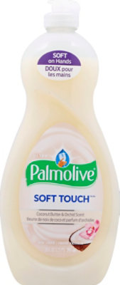Palmolive Soft Touch Liquid Dish Soap Ultra Coconut Butter & Orchid Scent - 20 Fl. Oz. - Image 2