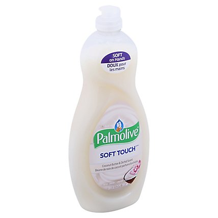Palmolive Soft Touch Liquid Dish Soap Ultra Coconut Butter & Orchid Scent - 20 Fl. Oz. - Image 1