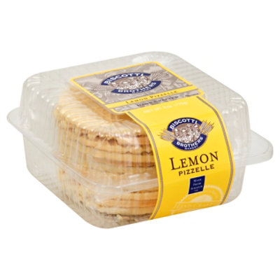Biscotti Brothers Bakery Lemon Pizzelle 6 Oz Safeway