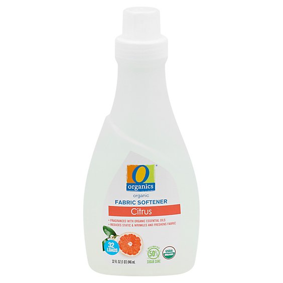 O Organics Fabric Softener Citrus - 32 Fl. Oz.