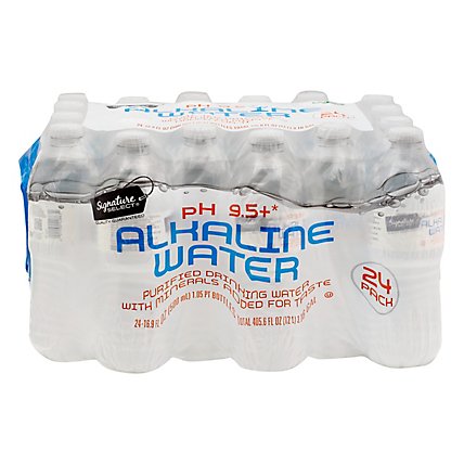 Signature Select Water Alkaline - 24-16.9Fl. Oz. - Image 3