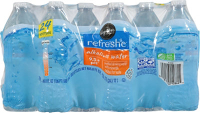 Signature SELECT Refreshe Alkaline Water - 24-16.9 Fl. Oz. - Image 4