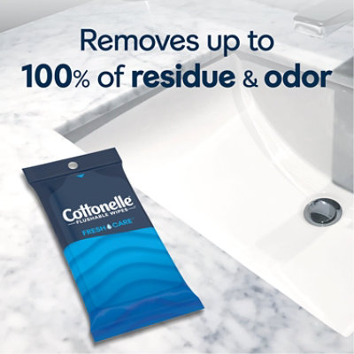 Cottonelle Fresh Care On-The-Go Pack Adult Wet Wipes - 14 Count - Image 2