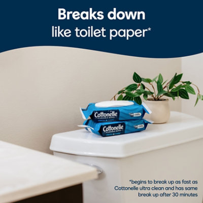 Cottonelle Fresh Care On-The-Go Pack Adult Wet Wipes - 14 Count - Image 3