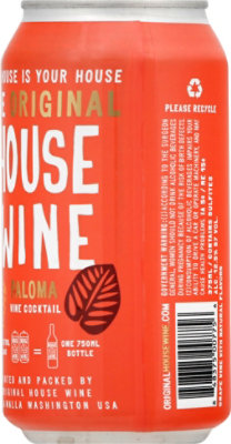 House Wine Paloma Cktl Can - 375 Ml - Image 4