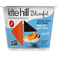 Kite Hill Yogurt Peaches & Creme - 5.3 Oz - Image 2
