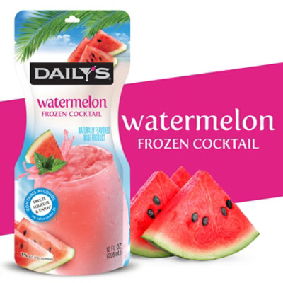 Daily's Watermelon Frozen Cocktail Drink Pouch - 10 Fl. Oz. - Image 1