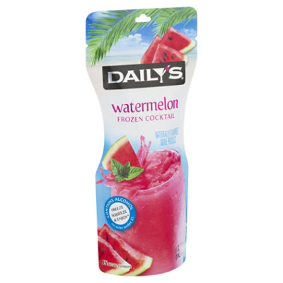 Daily's Watermelon Frozen Cocktail Drink Pouch - 10 Fl. Oz. - Image 4