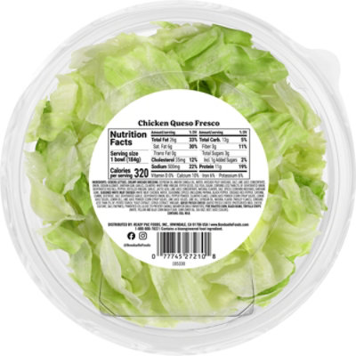 Ready Pac Bistro Bowl Chicken Queso Fresco Salad - 6.5 Oz - Image 5