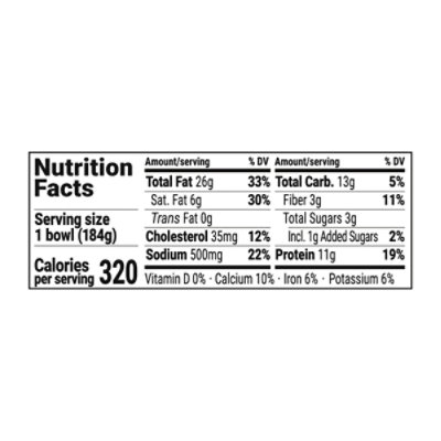 Bonduelle Bistro Bowl Chicken Queso Fresco Salad - 6.5 Oz - Image 3