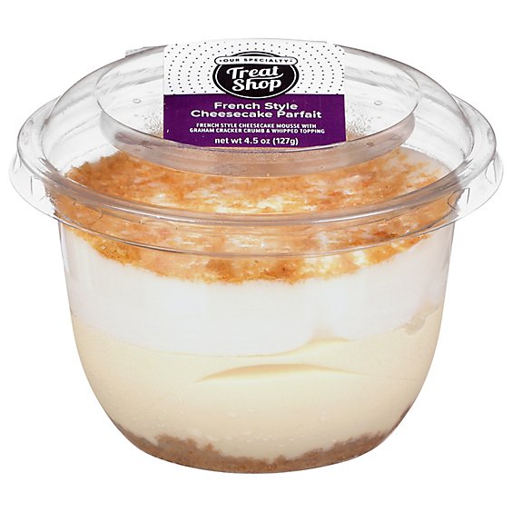 French Style Cheesecake Parfait Cup - 4.5 Oz