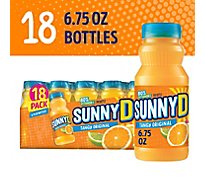 SUNNYD Tangy Original Shelf Stable Orange Juice Drink Bottle - 18-6.75 Fl. Oz.