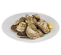 Oysters Live Eastern In Shell 1 Oz
