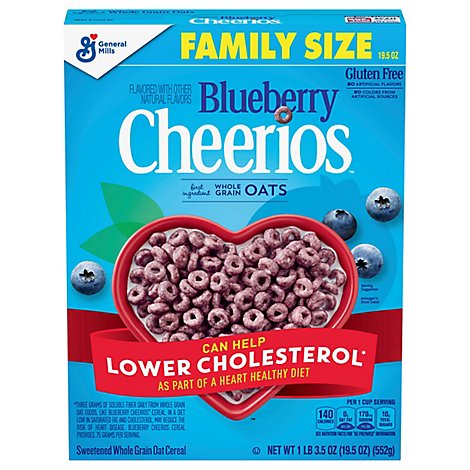 Cheerios Cereal Blueberry - 19.5 Oz